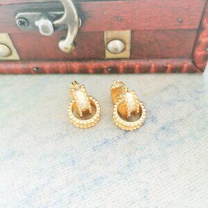 Julie Vos Marbella Hoop Earrings - 24K Gold Plate